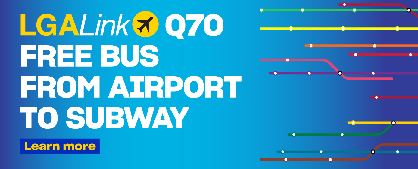 Q70 Free Bus from Airport to Subway